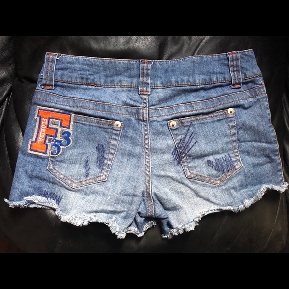 Size 5 Florida Gators Jean shorts - Picture 3 of 3
